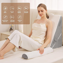 Load image into Gallery viewer, Bed Wedge Pillow Suit For Back Leg And Knee Support Sleeping