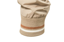 Cargar imagen en el visor de la galería, Men's Striped Zip-up Jacket With Pockets Fashion Casual Outerwear Sports Baseball Clothing Spring And Fall