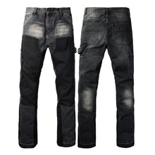 Load image into Gallery viewer, Contrast Color Fashion Men's Retro Jeans
