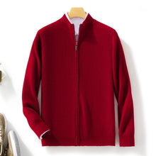 Cargar imagen en el visor de la galería, Suéter de punto de cuello alto, cálido, de grosor medio, informal, de lana