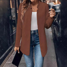 Load image into Gallery viewer, Women's Textured Cardigan Fashionable Jacket