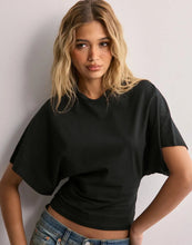 Load image into Gallery viewer, Summer Batwing Sleeve T-shirt Ins Fashion Round Neck Pullover Short-sleeved Tops For Women Clothing