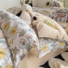 Load image into Gallery viewer, Washed Cotton Student Dormitory Bed Quilt Cover