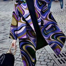 Load image into Gallery viewer, Casual Long Solid Warm Woolen Coat