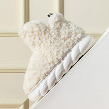 Load image into Gallery viewer, Winter Package Heeled Waterproof Home Indoor And Outdoor Wear Cute High Helper Cotton Slippers