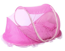 Load image into Gallery viewer, Foldable Baby Bed Net With Pillow Net 2pieces Set