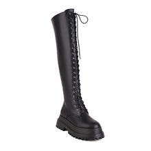Load image into Gallery viewer, Punk Autumn And Winter Lace-up Martin Boots Platform