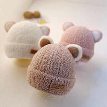 Load image into Gallery viewer, Cartoon Knitted Plush Children's Hat