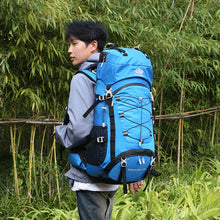 Cargar imagen en el visor de la galería, Mochila de gran capacidad de 60 litros para senderismo, acampada, viajes, deportes al aire libre