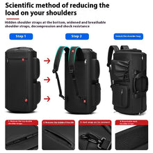 Load image into Gallery viewer, High Quality Waterproof Suit Bag For Men Large Capacity Travel Bag With Shoe Compartment Dry And Wet Separation Travel Organizer
