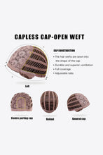 Cargar imagen en el visor de la galería, Pelucas frontales de encaje sintético de 13 x 2 pulgadas con ondas largas de 26 pulgadas y 150 % de densidad