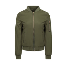 Load image into Gallery viewer, Women's American High Street Flight Suit Baseball Jacket