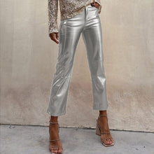 Load image into Gallery viewer, Slim-fit Slimming Nightclub Bright Casual Cropped Pants