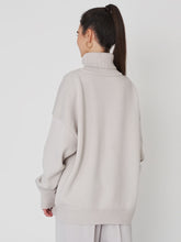 Load image into Gallery viewer, Turtleneck Long Sleeve Sweater