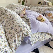 Load image into Gallery viewer, Washed Cotton Student Dormitory Bed Quilt Cover