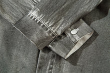 Load image into Gallery viewer, Heavy Industry Distressed Dirty Denim Shirt For Men
