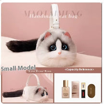 Load image into Gallery viewer, Women's Cute Handmade Cat Doll Bag