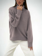 Load image into Gallery viewer, Turtleneck Long Sleeve Sweater
