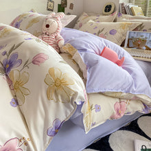 Load image into Gallery viewer, Washed Cotton Student Dormitory Bed Quilt Cover