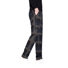 Load image into Gallery viewer, Men's Plaid Casual Pants All-matching