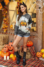 Load image into Gallery viewer, Halloween Graphic Hoodie with Kangroo Pocket