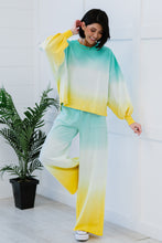Load image into Gallery viewer, Zenana Hello Summer Full Size Run Ombre Cropped Sweatshirt