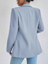 Cargar imagen en el visor de la galería, Blazer de manga larga con cuello chal