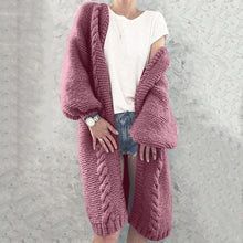 Load image into Gallery viewer, Loose Long Sleeve Sweater Cardigan