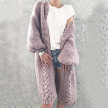 Load image into Gallery viewer, Loose Long Sleeve Sweater Cardigan