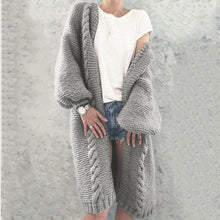 Load image into Gallery viewer, Loose Long Sleeve Sweater Cardigan
