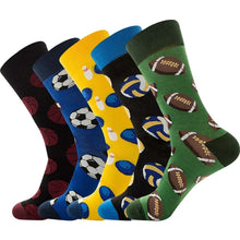 Load image into Gallery viewer, Multipack High Ankle Medium Thickness Colorful Casual Cotton sock