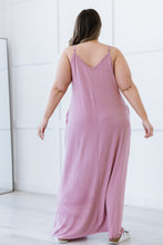 Load image into Gallery viewer, Zenana Beach Vibes Full Size Cami Maxi Dress in Light Rose