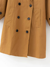 Load image into Gallery viewer, Women Trench Long Sleeve Double Breasted High Street Ladies Long Coat