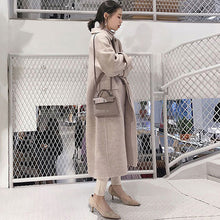 Load image into Gallery viewer, Women's Long Length Wool Casual Coat