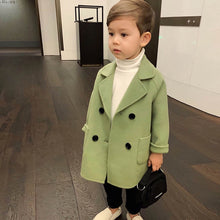 Load image into Gallery viewer, High Quality Children Wool Coat