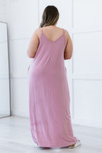 Load image into Gallery viewer, Zenana Beach Vibes Full Size Cami Maxi Dress in Light Rose