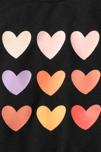 Load image into Gallery viewer, Kids Heart Graphic Sweatshirt and Joggers Set