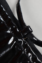 Load image into Gallery viewer, PU Leather Cutout Cropped Top and Maxi Skirt Set