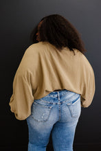 Load image into Gallery viewer, ODDI Blow Me Away Full Size Run Balloon Sleeve Blouse