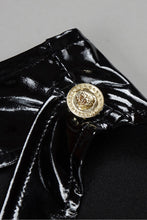 Load image into Gallery viewer, PU Leather Cutout Cropped Top and Maxi Skirt Set