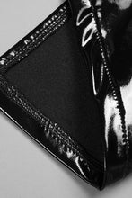 Load image into Gallery viewer, PU Leather Cutout Cropped Top and Maxi Skirt Set