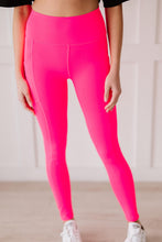 Load image into Gallery viewer, Zenana Step Aside Full Size Run Athletic Leggings with Pockets