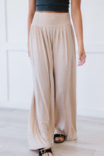 Load image into Gallery viewer, Zenana Easy Breezy Full Size Palazzo Pants in Beige