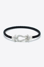 Load image into Gallery viewer, Men Rhinestone Cable Bracelet