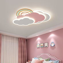 Load image into Gallery viewer, Rainbow Cloud Children's Ceiling Lamp