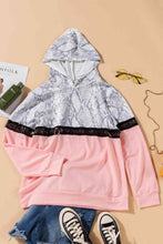 Load image into Gallery viewer, Girls Animal Print Sequined Hoodie