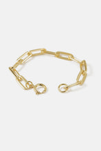 Cargar imagen en el visor de la galería, Pulsera de cadena con clip de papel