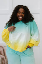 Load image into Gallery viewer, Zenana Hello Summer Full Size Run Ombre Cropped Sweatshirt