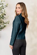Load image into Gallery viewer, Mock Neck Zip Up Jacket