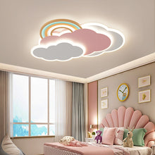 Load image into Gallery viewer, Rainbow Cloud Children's Ceiling Lamp